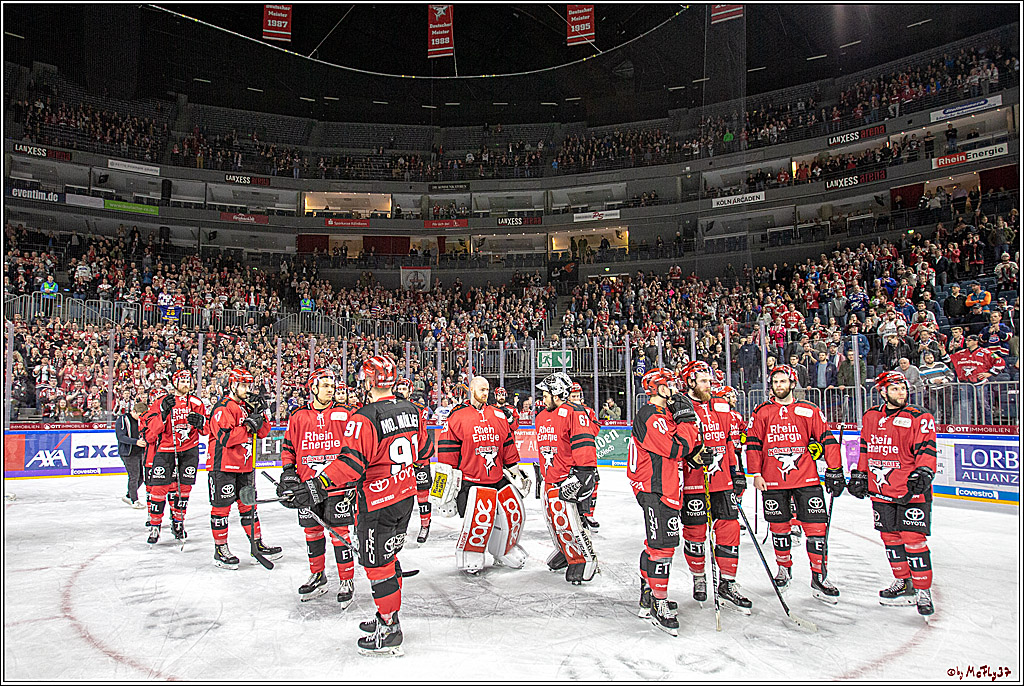 DEL; Koelner Haie - Adler Mannheim, 09.04.2019